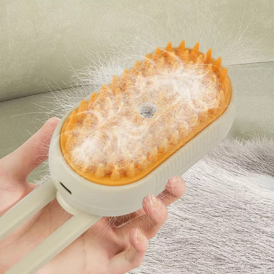 Cepillo a Vapor 3 en 1 para Mascotas - Utilicom