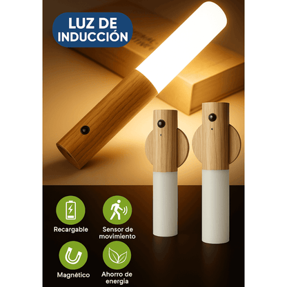 Lámpara LED inalámbrica con sensor de movimiento - Utilicom