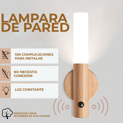 Lámpara LED inalámbrica con sensor de movimiento - Utilicom